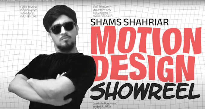 create modern motion graphics and 2d animation