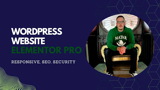 create a professional and responsive wordpress website for your business