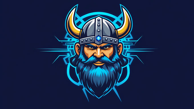 create outstanding viking logo with express delivery