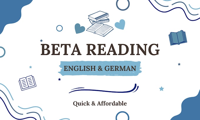 beta read your manuscript