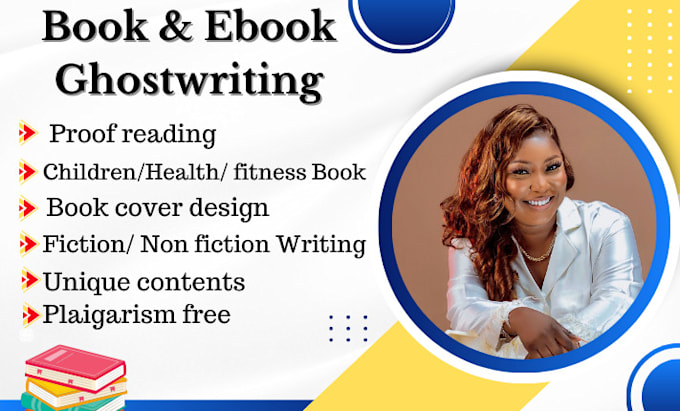 be your ebook ghostwriting fiction non fiction writer ghostwriter