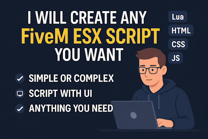 create custom fivem esx scripts