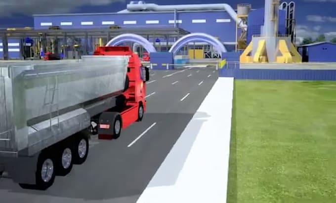 Design 3d industrial video technical construction animation 3d ...