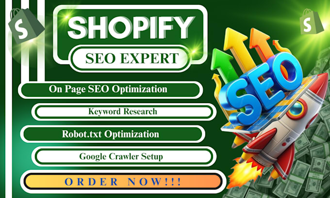 optimize shopify onpage and technical SEO for shopify store