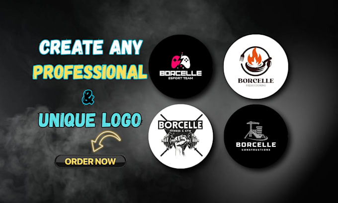 create attractive logo to represent your brand perfectly