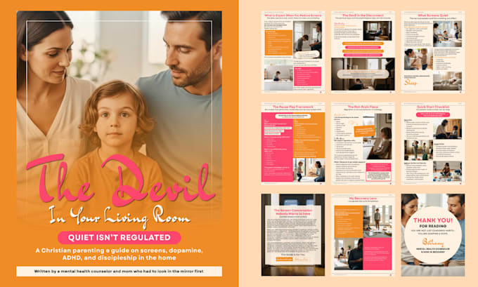 design a clean modern ebook or lead magnet that converts