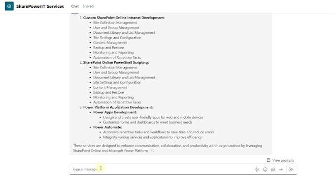 create your own copilot chatbot