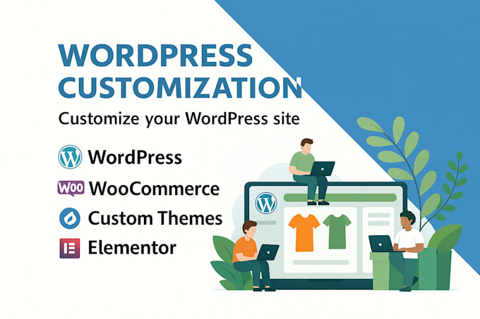 fix wordpress issue or customize your theme or plugin