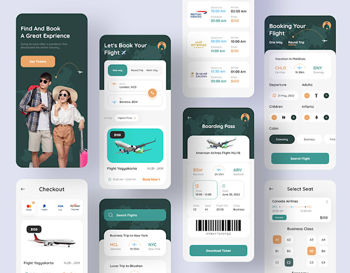 develop hotel booking app, website, flight book app, booking app, trip planner
