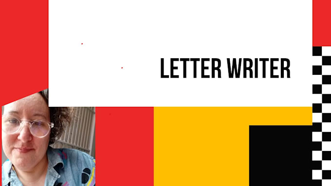 write your business or personal letter