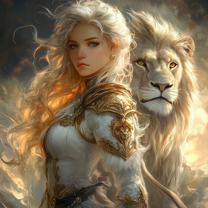 create concept drawings and realistic fantasy characters