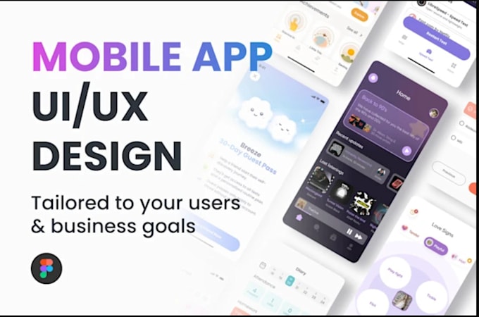 Design mobile apps with great ux ui by Fernand_valster | Fiverr