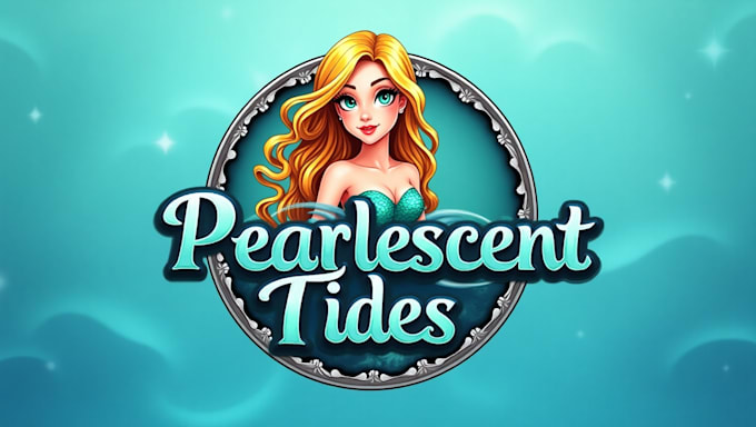 do unique mermaid logo design 1 day