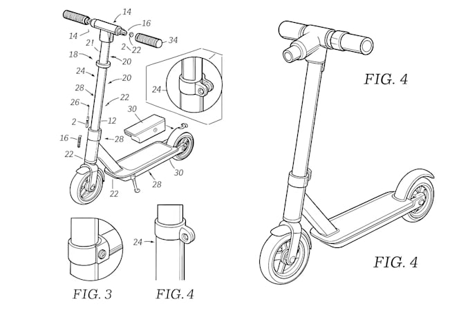 make design or utility patent drawings as per uspto vector art and illustration