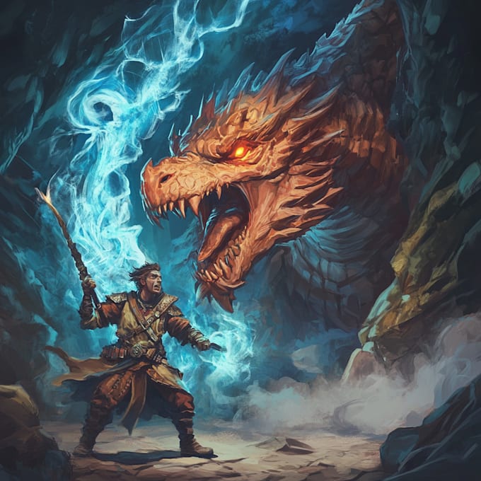design your custom dnd character or original fantasy hero