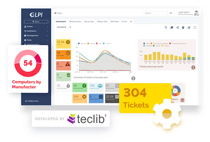 setup, upgrade or troubleshoot your glpi ticketing system