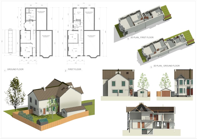 make revit, sketchup models for you