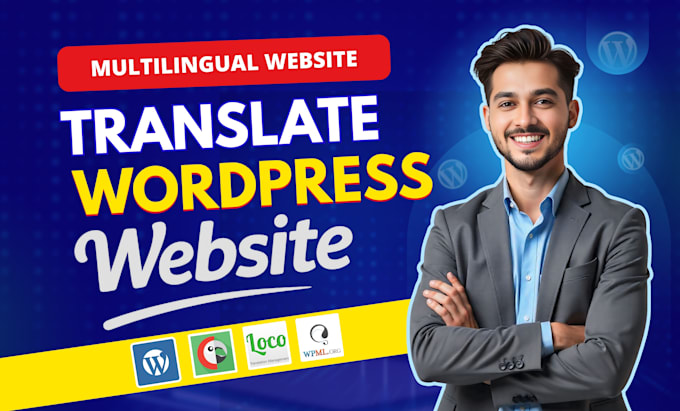 translate wordpress website to multilingual using wpml plugin