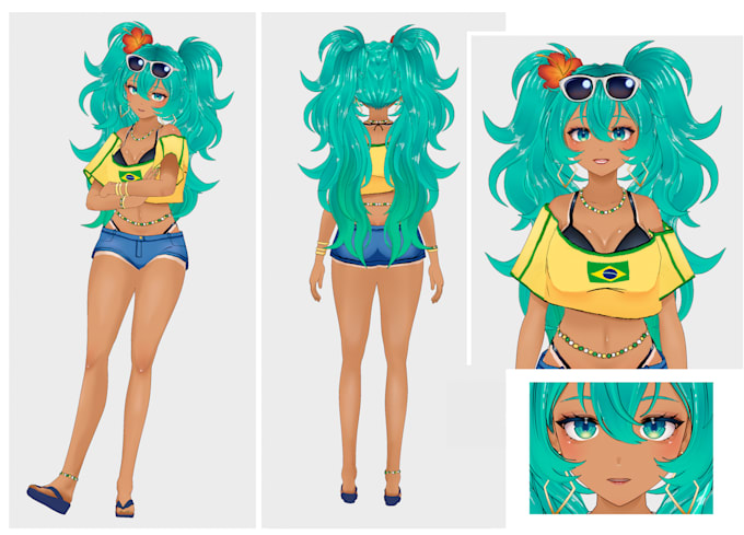 create vroid model for your oc and vtuber character