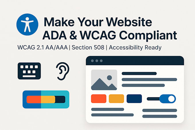 do ada compliance wcag accessibility compliant shopify ada website accessibility