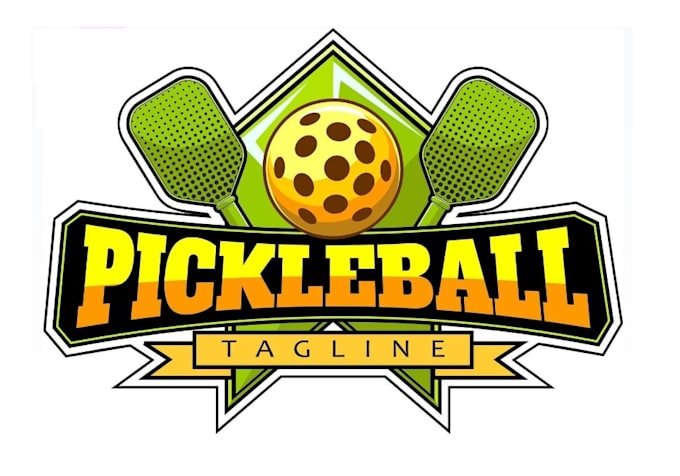 create vintage t shirt pickleball logo