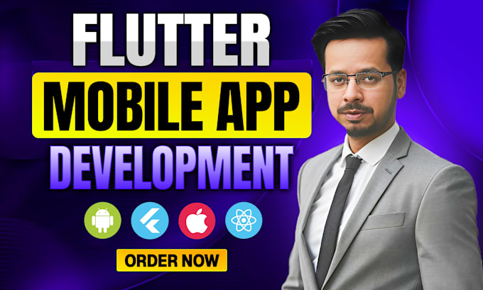 do mobile app development in ios app, android app and flutter app
