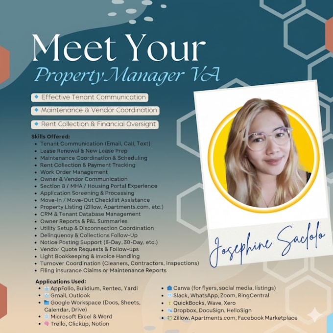 be your virtual assistant for property management tasks