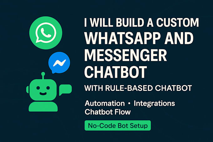 Create manychat and uchat chatbot for your social media business by ...