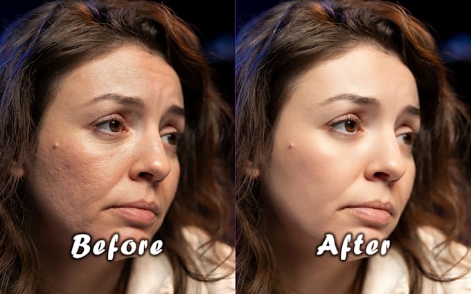 retouch and remove wrinkles, acne, scars and more for a flawless, natural look