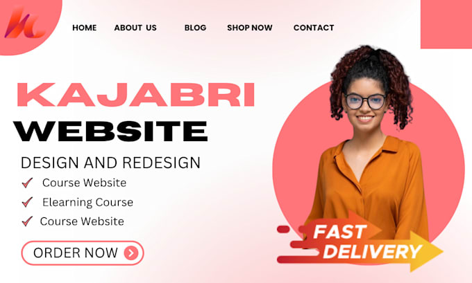 kajabri website design elearning course website articulate 360 membership site