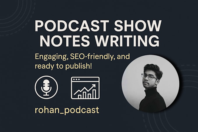 write podcast show notes that engage your podcast listeners