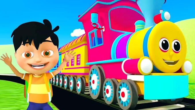 create 2d animation kids rhymes