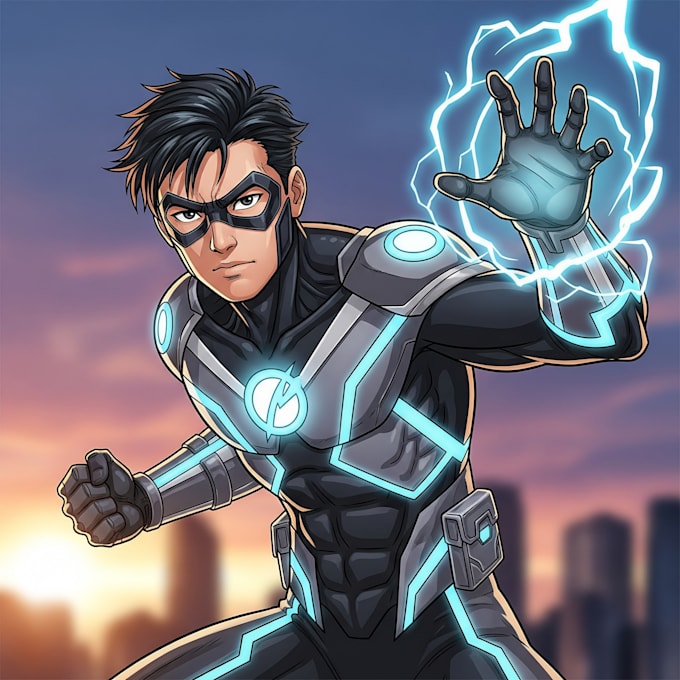 do cartoon character superhero etc from your photos
