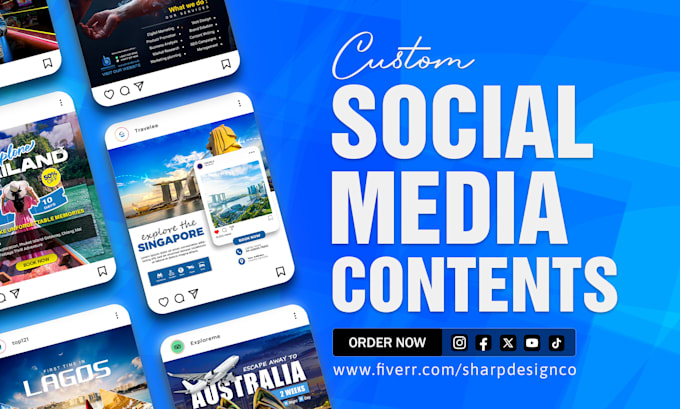 create eye catching content for social media