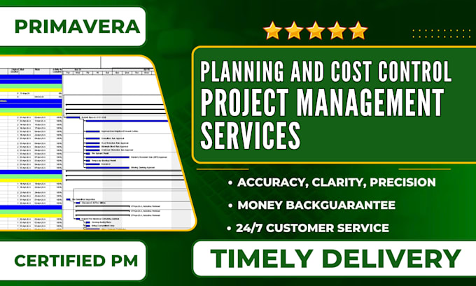 do construction management, planning on primavera or ms project