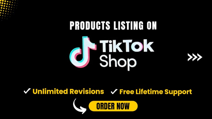 upload and list products on your tiktok shop