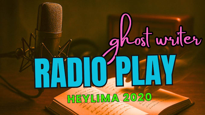 ghostwrite cinematic radioplay scripts for any genre