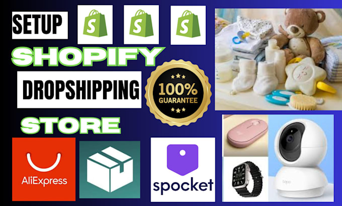 build automated shopify dropshipping store via autods dsers spocket sellvia