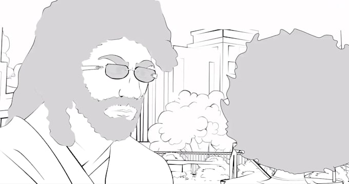 do frame by frame hand drawn video 2d line art animation pencil sketch drawing