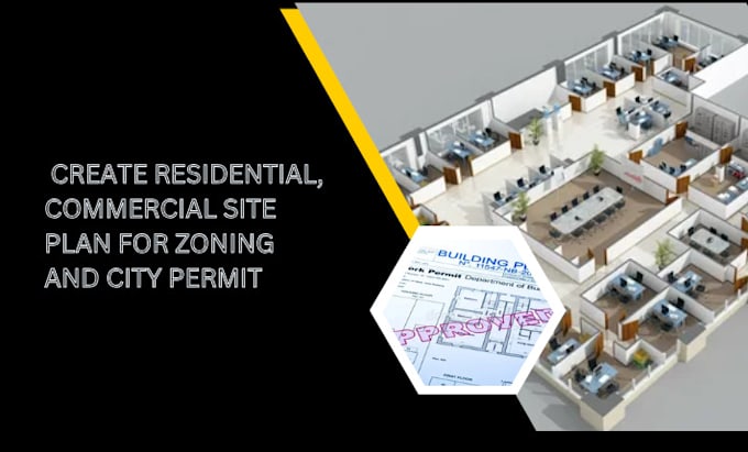 Curated visual reference: Create Residential Commercial Site Plan For Zoning And City Permit Photo Inspiration