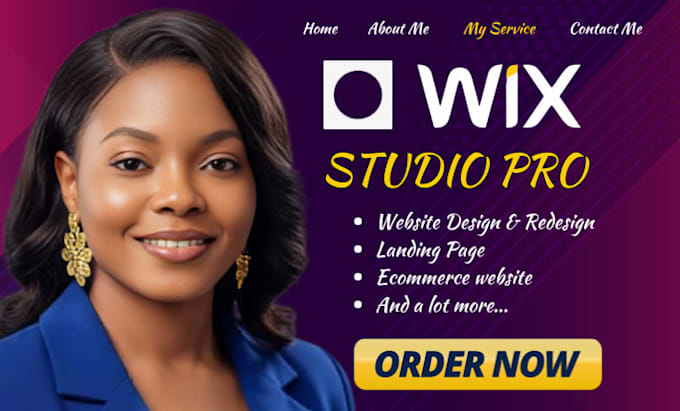 develop and design wix studio website figma to wix