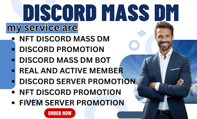 do fivem server promotion, fivem game server ads, rust server promotion, mass dm