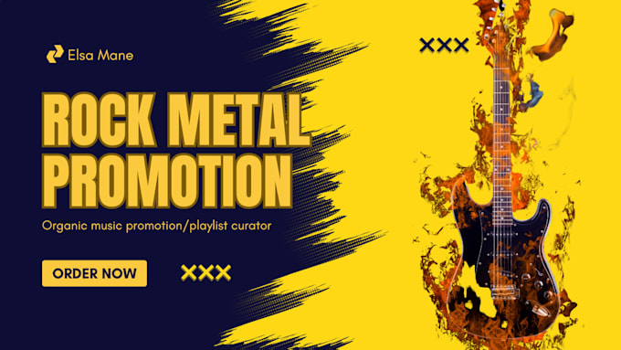 viral heavy rock metal music promotion to 1000 active metal playlist curator