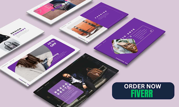design a modern powerpoint presentation slides for investors and business