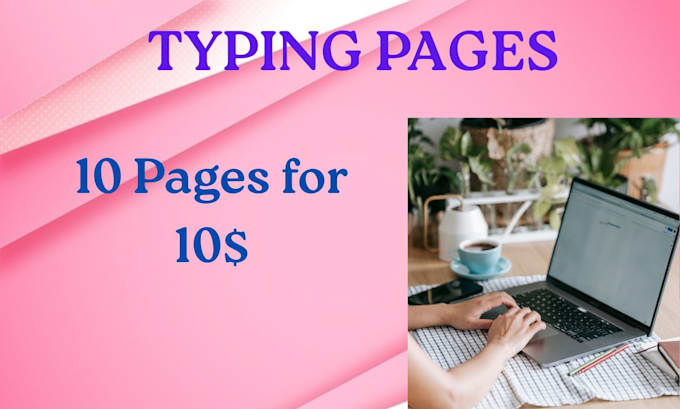 do typing of 5 pages within 24 hours