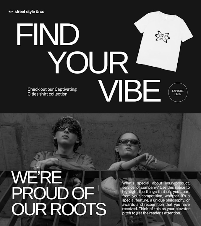 Create a responsive website using html css and javascript by Rayane_oa ...