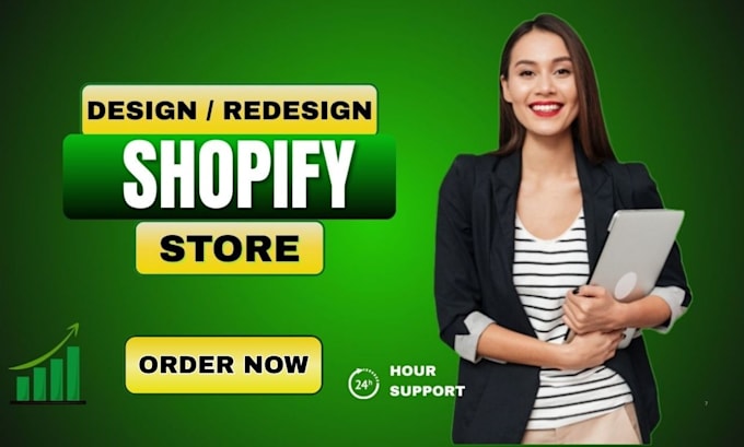 build shopify store and dropshipping store with expart shopify design