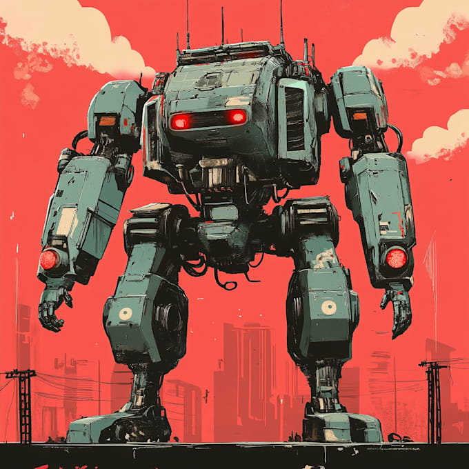 do  your robot, mecha or futuristic concept characters
