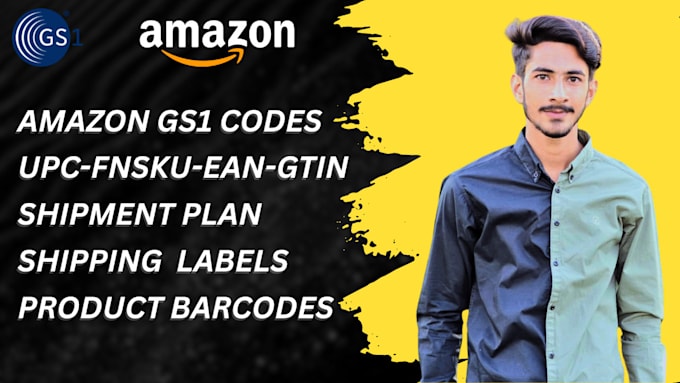 do amazon gs1 product barcodes and labels for UK, USA