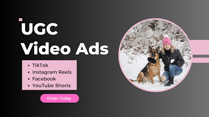 create dog ugc videos for pet brands and products